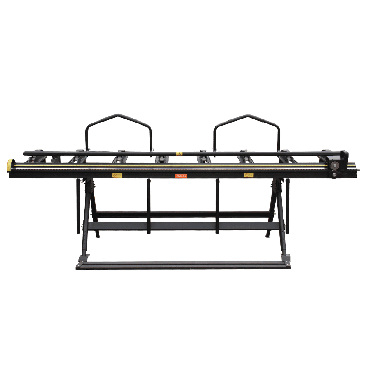 BOKA ALB-3200A Portable bending brake for thin sheets, 3200 mm width, with roller knife for cutting sheets