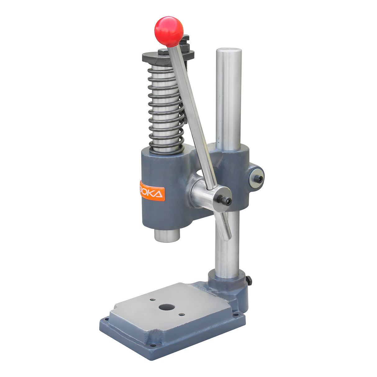 BOKA Manual Press AP-2S, 2 Ton Arbor Press with Adjustable Press Height, Solid Construction for Jewelry Making