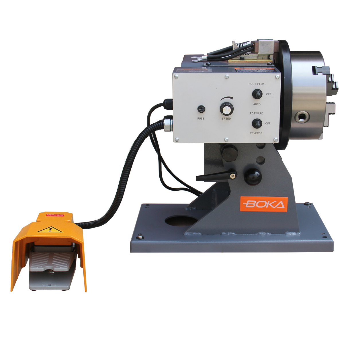 BOKA welding positioner WP-110T rotary table for pipe welding, 240 V motor