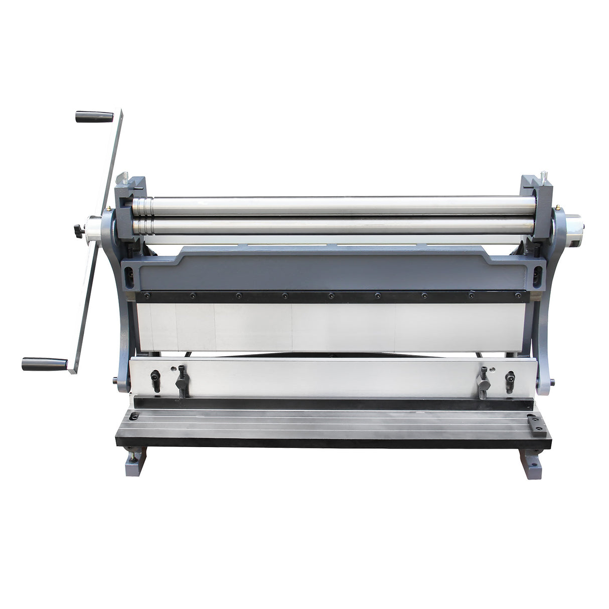 BOKA 3-IN-1 sheet metal working machine, 760 mm universal machine for cutting, bending &amp; rolling, manual swivel bending machine 90° folding machine
