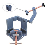 BOKA angle vice 100 mm adjustable for welding work AC-100H made of cast iron, miter clamp