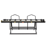 BOKA ALB-3200A Portable bending brake for thin sheets, 3200 mm width, with roller knife for cutting sheets
