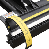 BOKA ALB-2600A Portable bending brake for thin sheets, 2600 mm width, with roller knife for cutting sheets