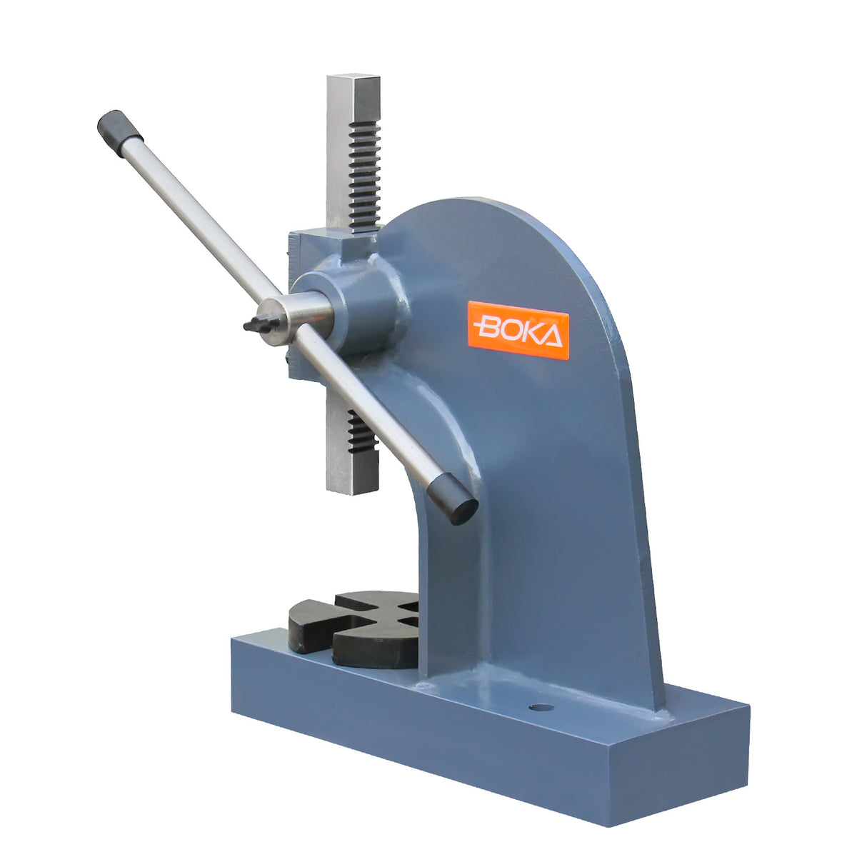 Boka Arbor Press Rack Press 0.5-5 Tons Heavy Duty Hand Press Precise Metalworking Workshop Assemblies AP-1/2 to AP-5 with 4-way adjustable base plate 