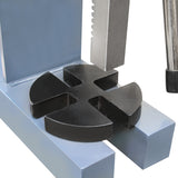 Boka Arbor Press Rack Press 0.5-5 Tons Heavy Duty Hand Press Precise Metalworking Workshop Assemblies AP-1/2 to AP-5 with 4-way adjustable base plate 