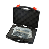 BOKA Biegevorrichtung für Schraubstock, 100–200 mm mit Segmentbiegefingern und Magnethalterung, Abkantbacken für präzises Blechbiegen bis 0–90°