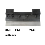 BOKA Biegevorrichtung für Schraubstock, 100–200 mm mit Segmentbiegefingern und Magnethalterung, Abkantbacken für präzises Blechbiegen bis 0–90°