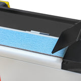 BOKA BG-3 Belt Sander, 200x75 mm, Metal Belt Sander with Cast Iron Base, High Speed ​​Grinder, 400V-50HZ-3PH