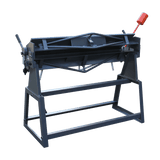 BOKA BP-1648H sheet metal bending machine, 1220mm folding machine, manual swivel bending machine 0-135°, bending capacity 1.5mm for mild steel