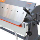 BOKA BP-1648H sheet metal bending machine, 1220mm folding machine, manual swivel bending machine 0-135°, bending capacity 1.5mm for mild steel