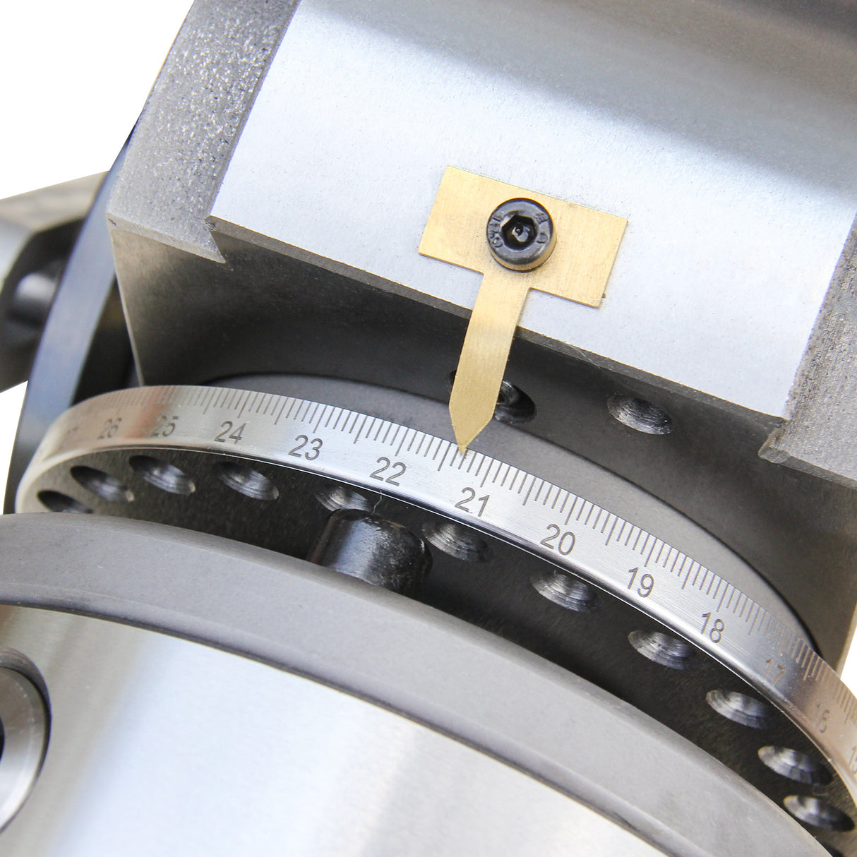 BOKA BS-0 Precision Dividing Head 127 mm Semi-Universal Dividing Head with 3-Jaw Chuck, Dividing Discs &amp; Tailstock