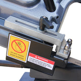 BOKA BS-85 metal band saw – 0-45° miter cut, variable speed, 230V/1000W motor, precise &amp; robust metal saw