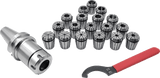 Boka precision collet sets for SK, BT, MT (ER32 &amp; ER40, ≤0.012mm) 