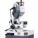 BOKA CS-12 manual metal circular saw, 315mm HSS saw blade, precise miter saw with double vice, powerful gear, coolant system, 1.5 HP motor for metal processing