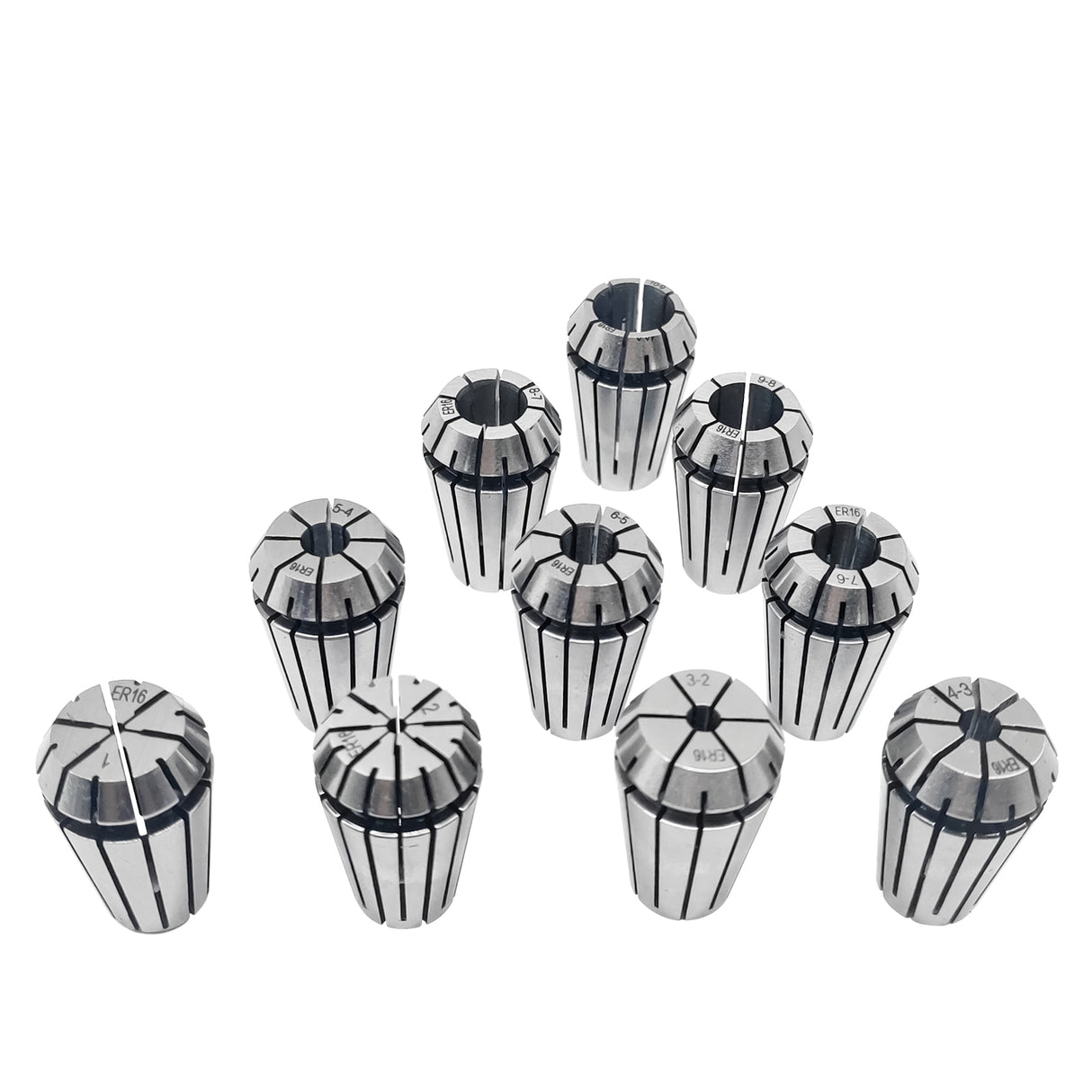 Boka precision collet set 0.01mm concentricity ER16 ER20 ER25 ER32 ER40 65Mn 