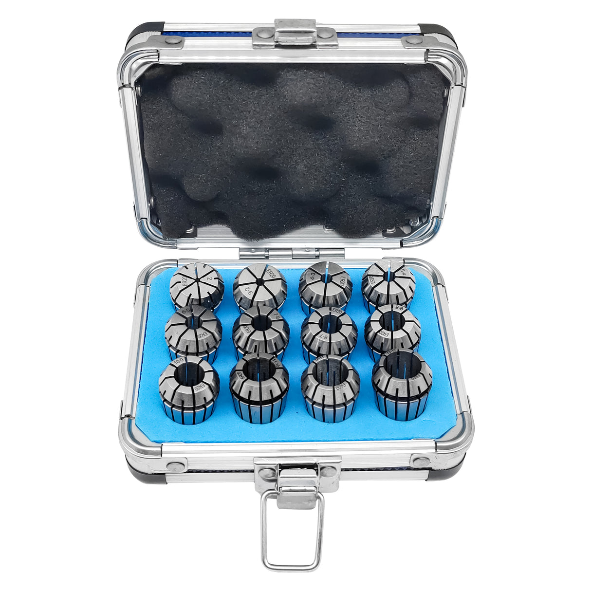 Boka precision collet set 0.01mm concentricity ER16 ER20 ER25 ER32 ER40 65Mn 
