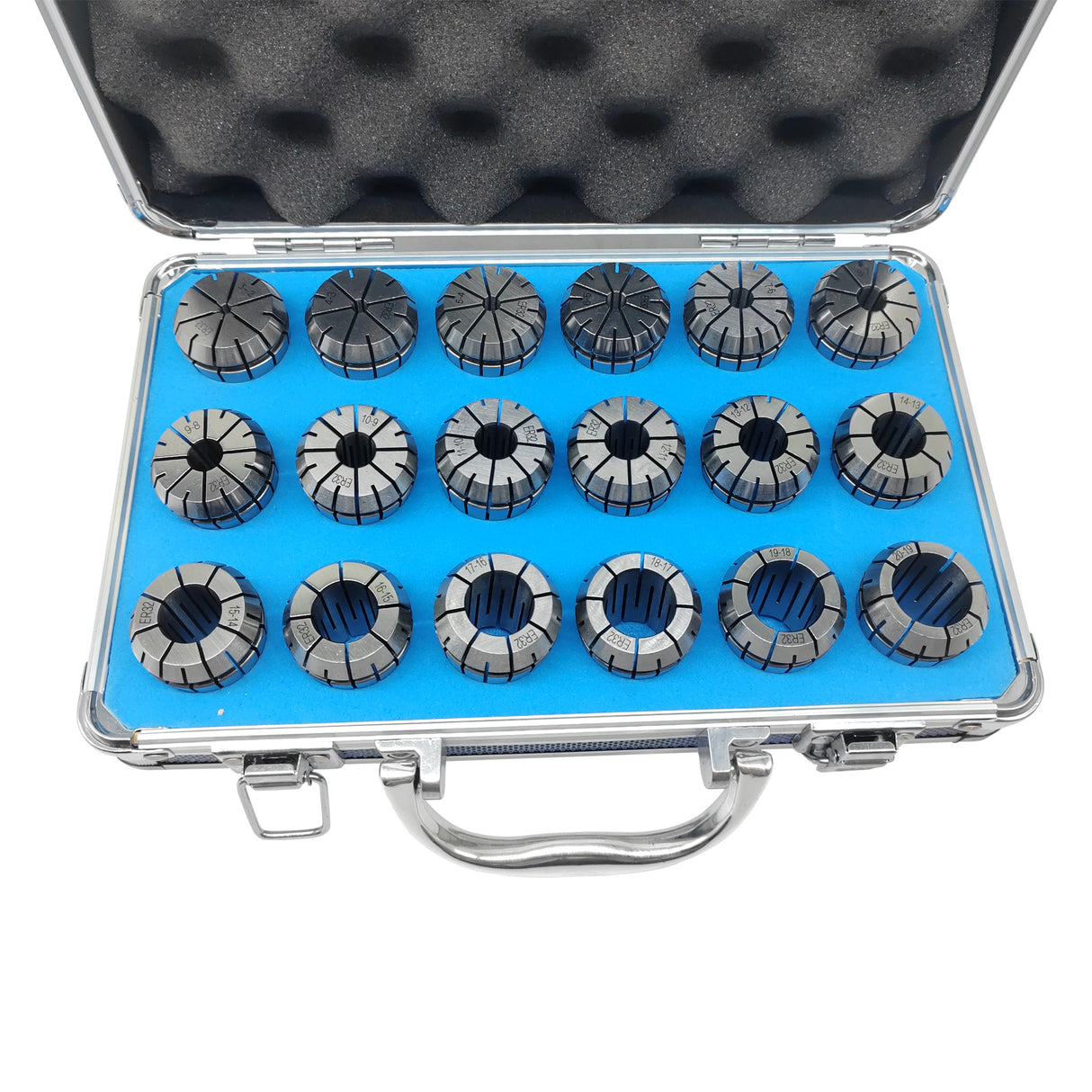 Boka precision collet set 0.01mm concentricity ER16 ER20 ER25 ER32 ER40 65Mn 