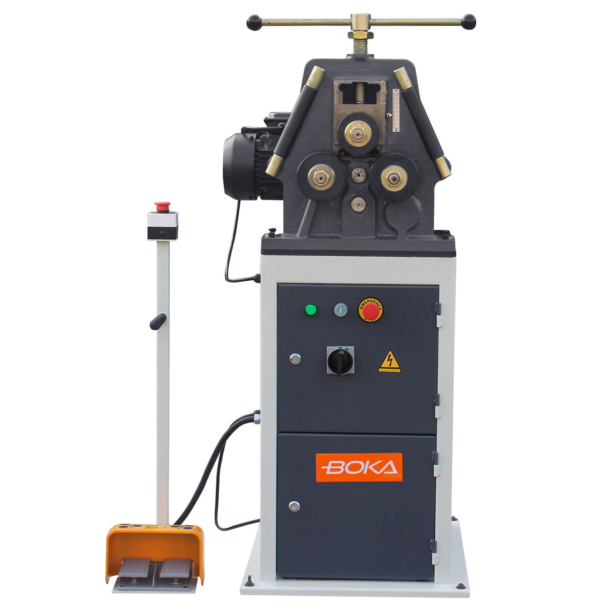 BOKA ERBM-10HV Electric Profile Bending Machine Round Bending Machine 400V-50HZ-3PH