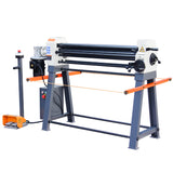 BOKA ESR-4014 three-roll bending machine with electric motor &amp; cone bending device, max. sheet thickness 2.0 mm, max. rolling thickness 1020 mm, 400V 50Hz 3PH