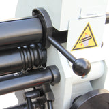 BOKA ESR-4014 three-roll bending machine with electric motor &amp; cone bending device, max. sheet thickness 2.0 mm, max. rolling thickness 1020 mm, 400V 50Hz 3PH