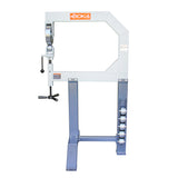 BOKA F1.2X710 roller stretching machine – metal former with 6 forming wheels, 710 mm working width, 1.2 mm sheet thickness – stretching device &amp; sheet metal bending machine for precise forming
