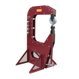 BOKA F2.0X760 Roll Stretching Machine with 5 Forming Wheels 760mm x 2mm Metal Former, Stretching Device, Sheet Metal Bending Machine