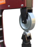 BOKA F2.0X760 Roll Stretching Machine with 5 Forming Wheels 760mm x 2mm Metal Former, Stretching Device, Sheet Metal Bending Machine