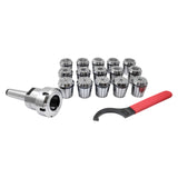 Boka precision collet sets for SK, BT, MT (ER32 &amp; ER40, ≤0.012mm) 