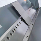 BOKA sheet metal bending machine 1270mm 2.0mm steel foot pedal segmented top beam – manual sheet metal bending machine 0–135°, sturdy construction, for workshop &amp; precise metalworking, PBB-5014 