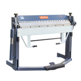 BOKA sheet metal bending machine 1270mm 2.0mm steel foot pedal segmented top beam – manual sheet metal bending machine 0–135°, sturdy construction, for workshop &amp; precise metalworking, PBB-5014 