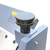 BOKA sheet metal bending machine 1270mm 2.0mm steel foot pedal segmented top beam – manual sheet metal bending machine 0–135°, sturdy construction, for workshop &amp; precise metalworking, PBB-5014 