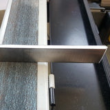 BOKA BG-3 Belt Sander, 200x75 mm, Metal Belt Sander with Cast Iron Base, High Speed ​​Grinder, 400V-50HZ-3PH