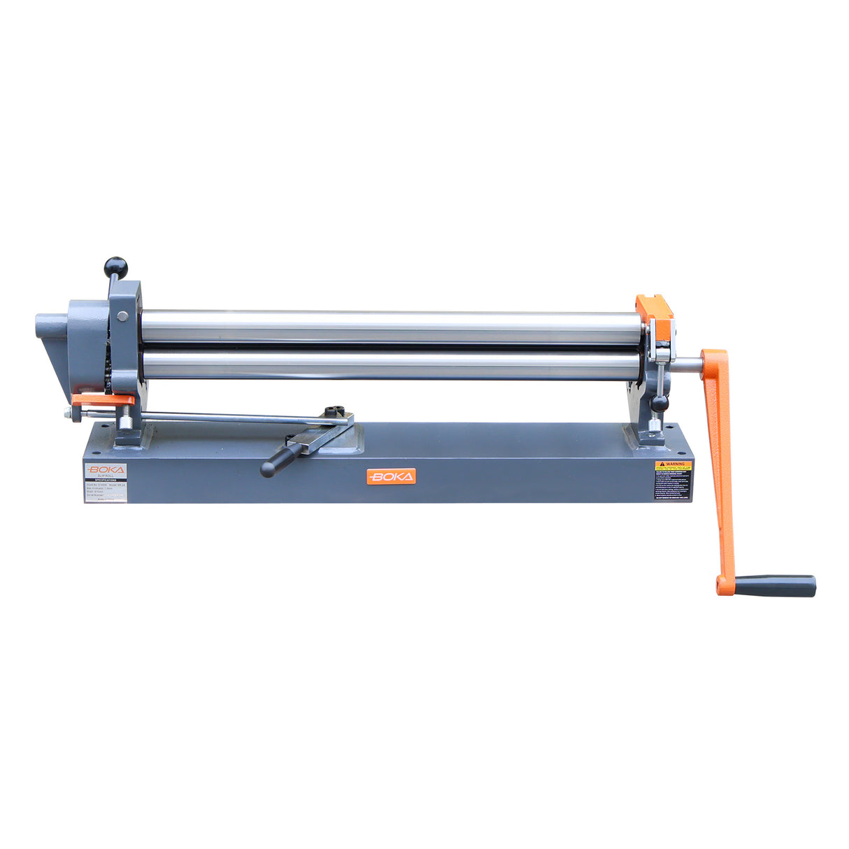 BOKA SR-24 Roll Bending Machine, 610 mm Rolling Width, 1.5 mm Capacity for Soft Steel, Manual Metal Bending Machine, Compact and Durable
