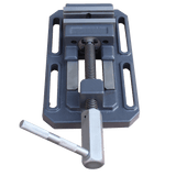 BOKA TSL-200, drilling vice, 200mm flat drilling vice for metal milling machine vice with prism jaw