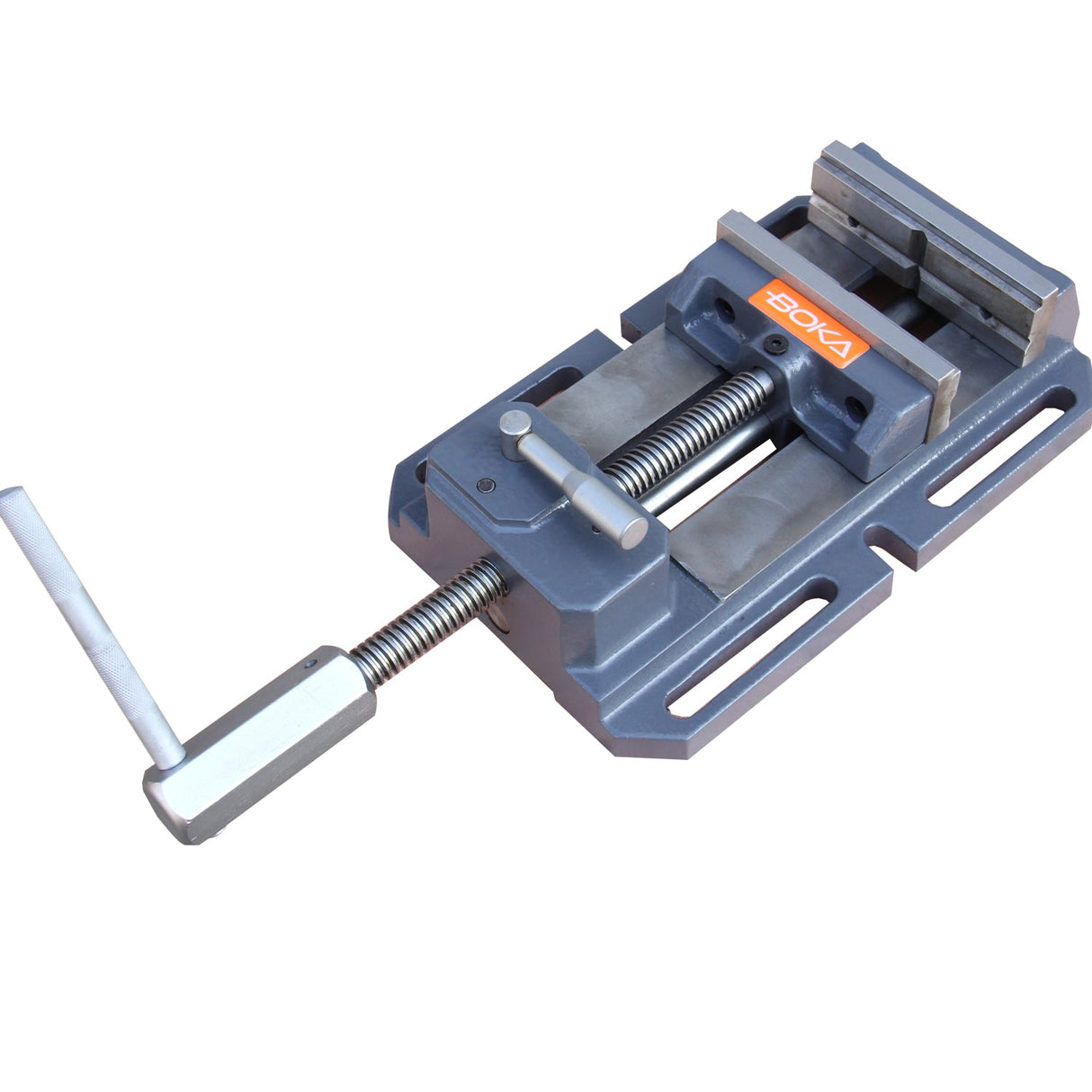 BOKA TSL-200Q drill vice, 200 mm jaw opening, quick release function