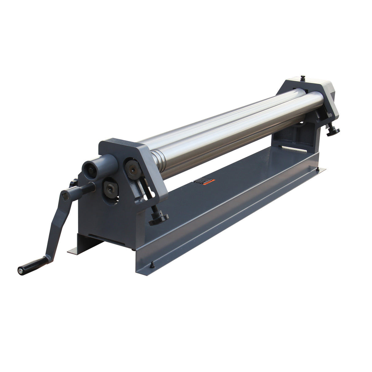 BOKA roll flanging machine, sheet metal rolling machine with removable rolls, 1300 mm 3-roll round bending machine for sheet metal and pipes W01-5116 
