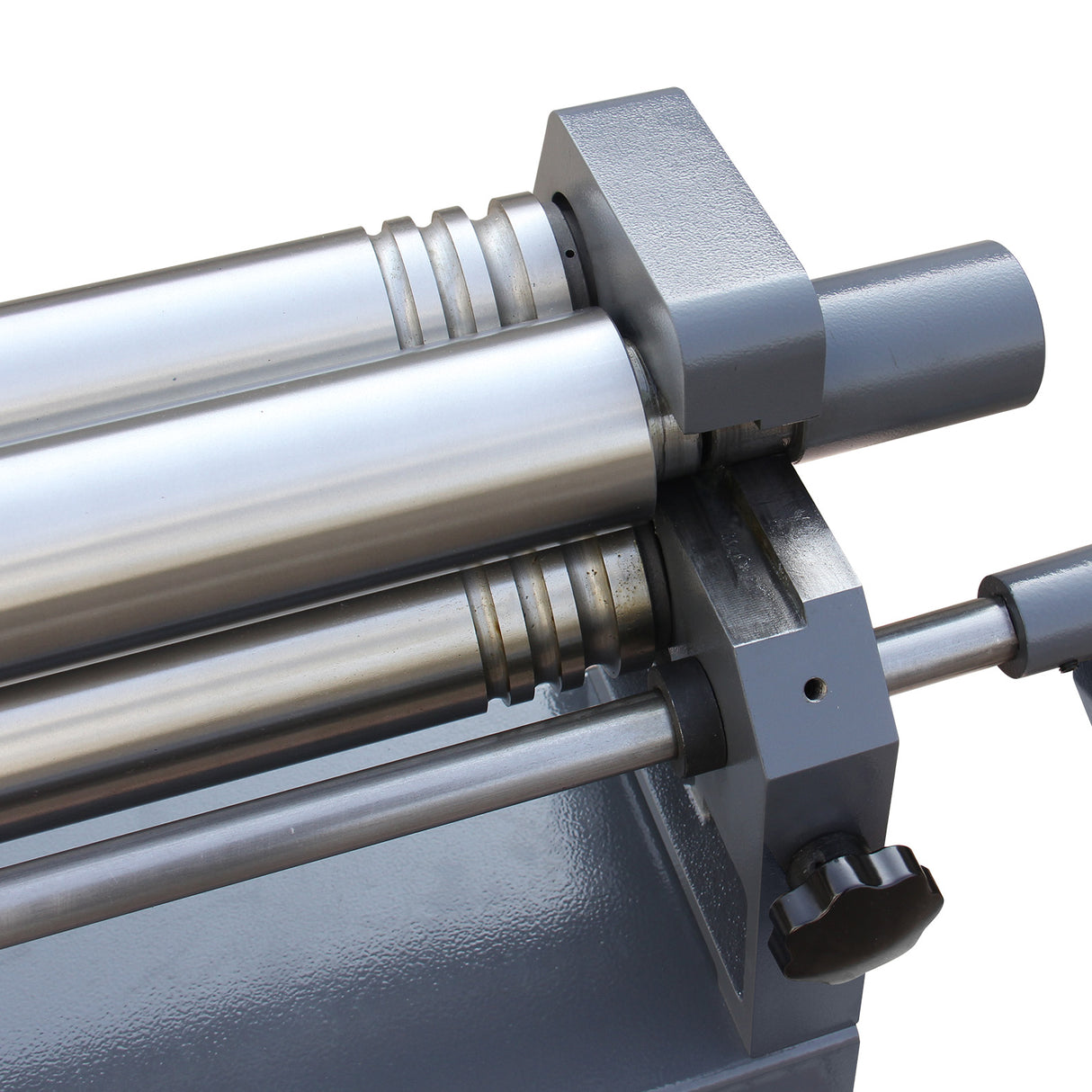 BOKA roll flanging machine, sheet metal rolling machine with removable rolls, 1300 mm 3-roll round bending machine for sheet metal and pipes W01-5116 