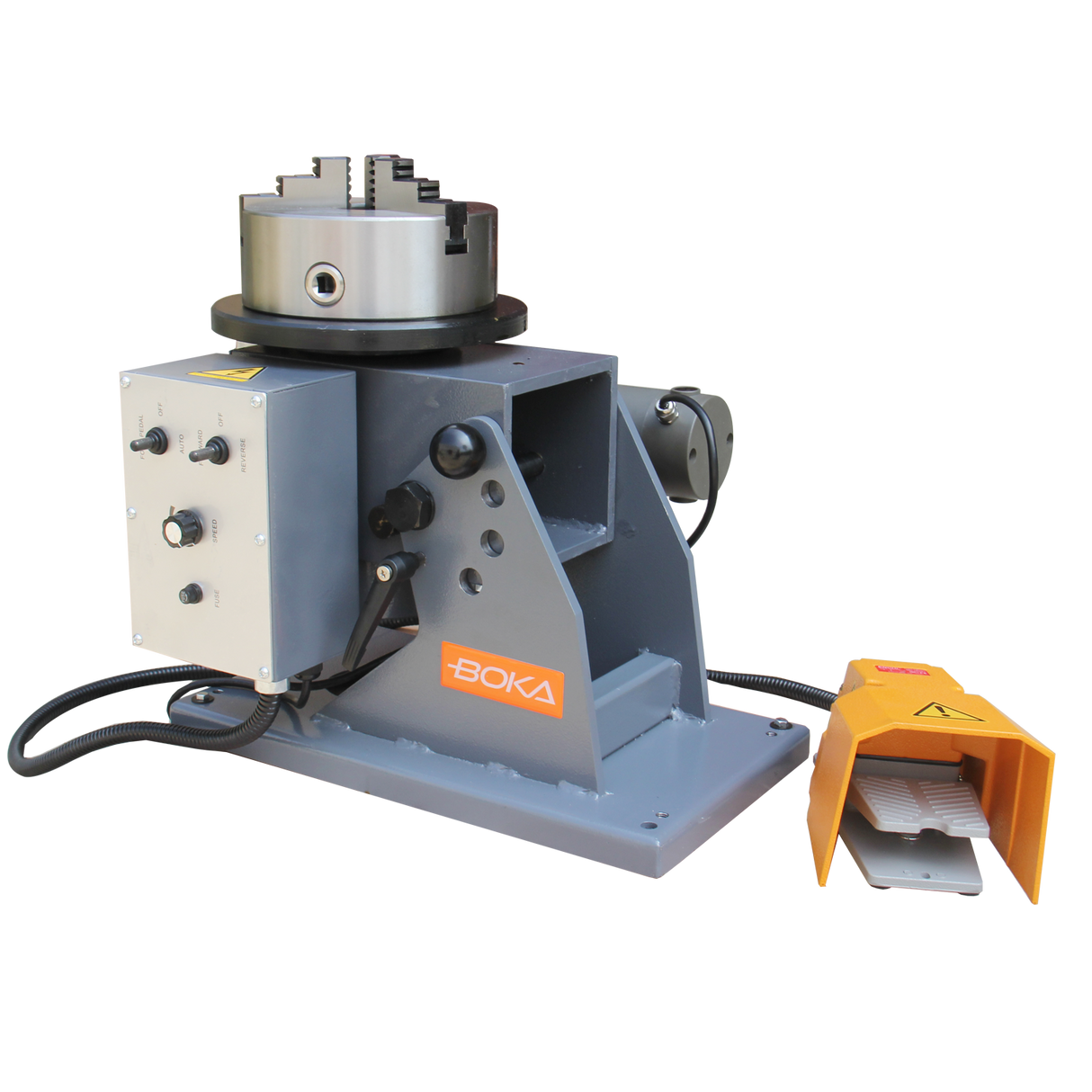 BOKA welding positioner WP-110T rotary table for pipe welding, 240 V motor