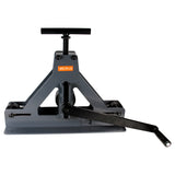 BOKA TR-40 pipe bender, manual roll bending machine for square and rectangular pipes, maximum capacity 40 x 1.5 mm, robust and versatile