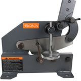 BOKA hand lever shears sheet metal 150mm blade length with T10 steel sheet shears lever shears for 6 mm thickness, folding machine