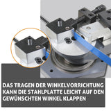BOKA SBG-40 Heavy Duty Universal Bender, Combined Scroll, Radius and Angle Bending, Metal Scroll Bender, Metal Bending Machine