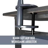 BOKA flanging machine RM-A, beading machine with rotating head, sheet metal processing machine table mountable