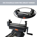 BOKA round bending machine 3-roller for 1 mm sheet bending machine 300 mm wide SJ-300 round bending machine