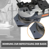 BOKA SBG-40 Heavy Duty Universal Bender, Combined Scroll, Radius and Angle Bending, Metal Scroll Bender, Metal Bending Machine